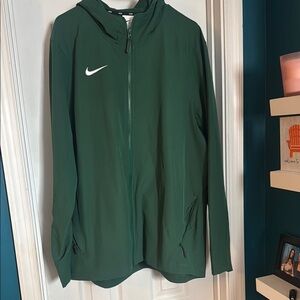 Nike Green Hooded Jacket